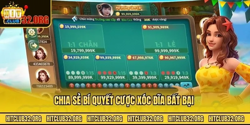                                                 Chia sẻ bí quyết cược xóc đĩa bất bại 